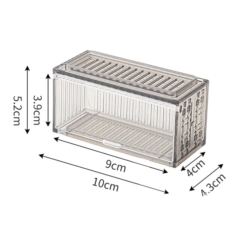 Colorful Storage Box Acrylic Dustproof Cabinet Household Transparent Display Stand For Figures Organizer