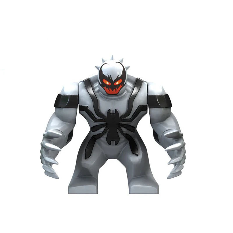 Building Blocks Marvel Superhero Action Figure Venom Thanos Iron Man Children's Combination Building Blocks Toy Birthday Gift