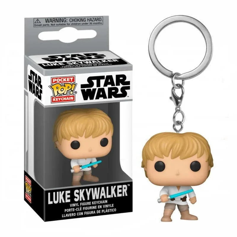 27 styles FUNKO Keychains Star-wars Baby Yoda Keychain Toy Boba Feit ig-11 the Mandalorian Darth Vader Stromtrooper Keyrings