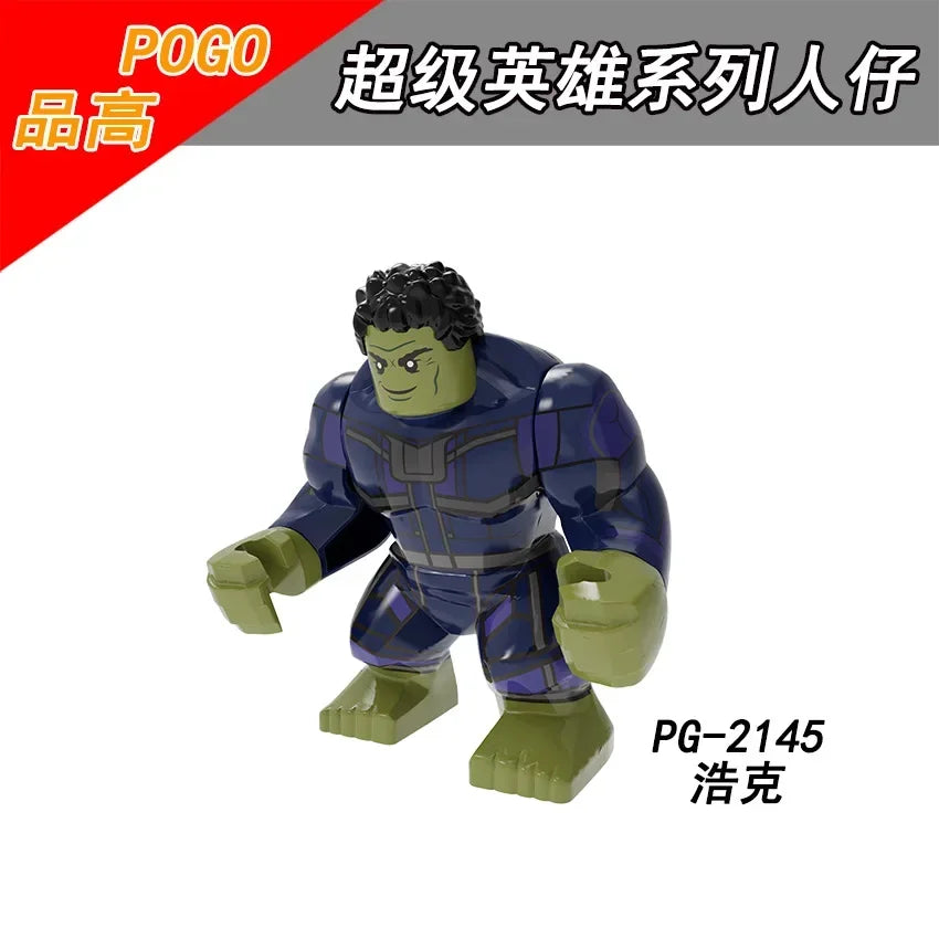 Building Blocks Marvel Superhero Action Figure Venom Thanos Iron Man Children's Combination Building Blocks Toy Birthday Gift