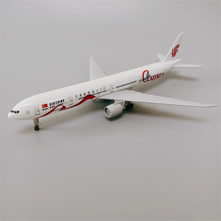 19cm Alloy Metal Air China Airlines Love Boeing 777 B777 Airways Diecast Airplane Model Plane Model Aircraft w Landing Gears