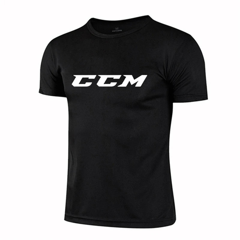 Running Shirts Soccer Shirts CCM Men's Jersey Sportswear Men's Running T-Shirts Quick Dry Compression Sport T-Shirts Fitness Gym