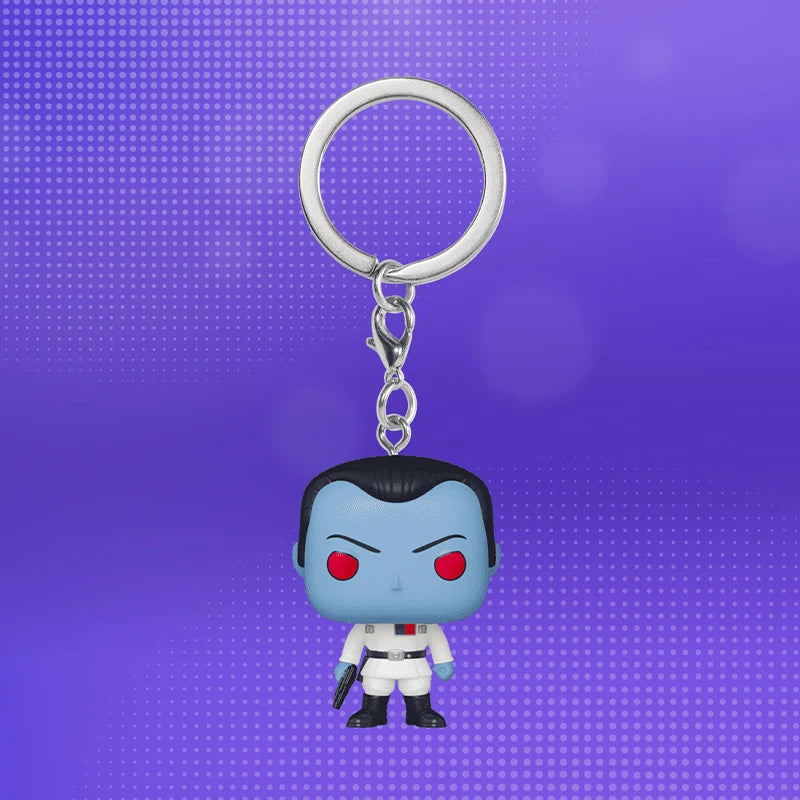 Funko POP Star Wars Ahsoka Grand Admiral Thrawn Anime Fiugure Model Pendant Toys Collect Ornaments Kids Gifts