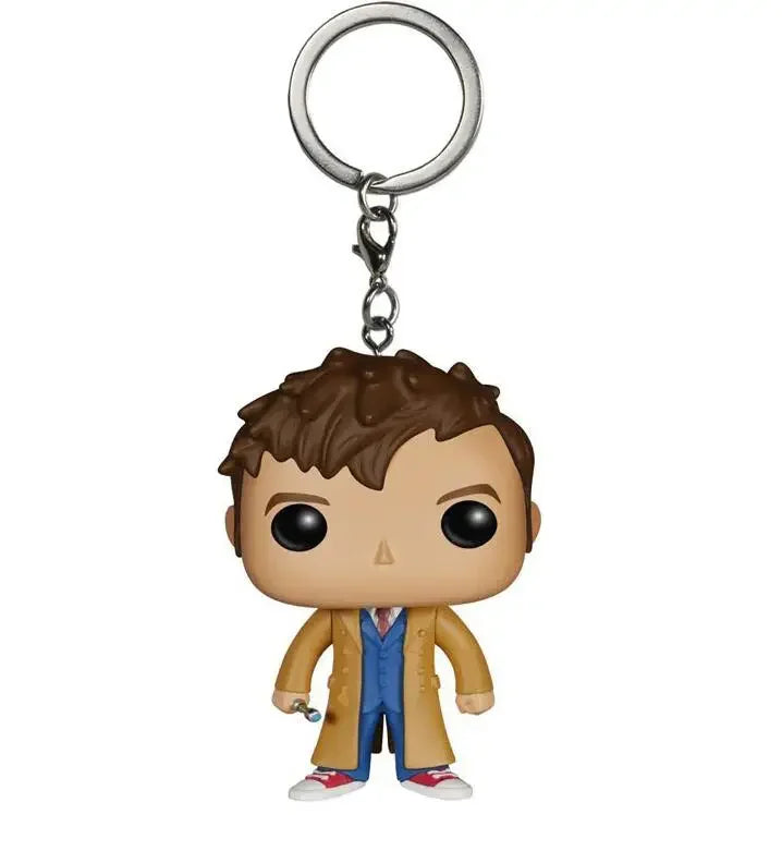 FUNKO Keychains all Albuses Dumbledorer Ron Granger Dobby LORD VOLDEMORT Vinyl Action Figure Toys Bobble Head Keychain