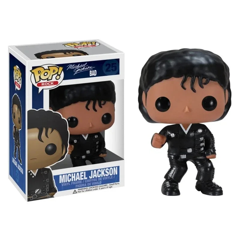 Funko POP BILLIE JEAN 22 beat it 23 SMOOTH CRIMINAL 24 BAD 25 MICHAEL JACKSON 26 345 352 359 Action Figure Collection Model Toys