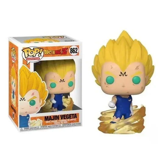 Funko POP Dragon Ball SUPER SAIYAN VEGETA 154# MAJIN VEGETA 862 445 VEGETA 669 676 758 10 814 156 713 Vinyl Figure Model Toys