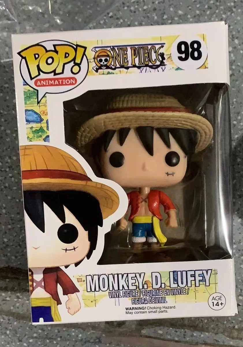 NEW FUNKO POP ONE PIECE series Toy Whitebeard 1270 limited Gol D. Roger 1274 Eustass Kid 1287 Model Action Figure Toys for Gifts