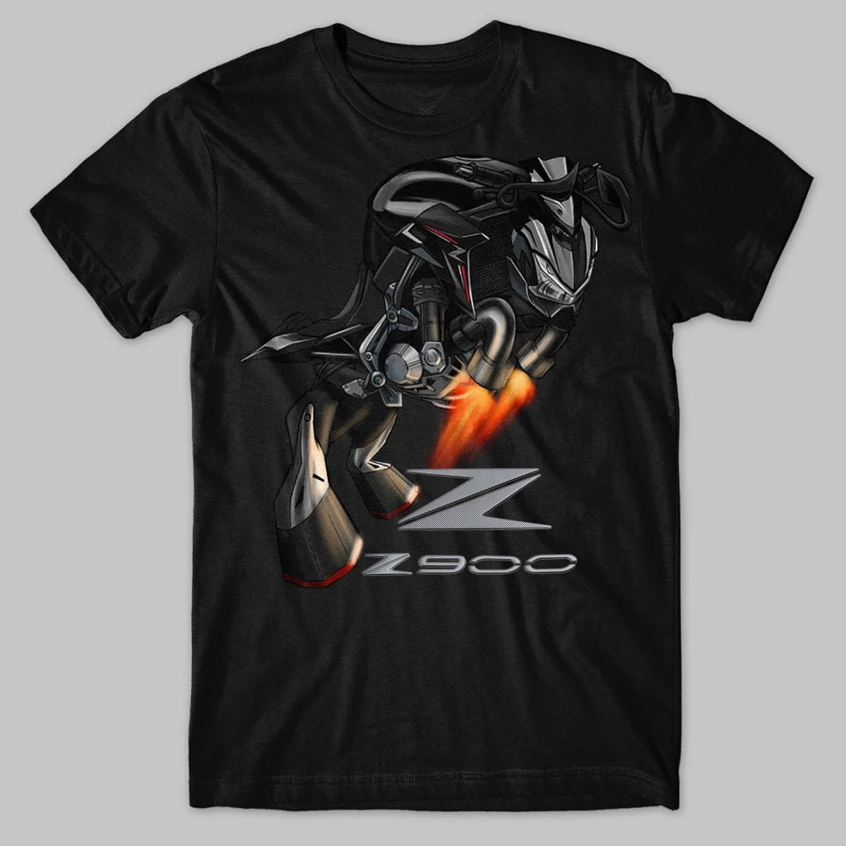 Classic Japanese Motorcycle Z900 Bull Inspiration T-Shirt 100% Cotton O-Neck Short Sleeve Summer Casual Mens T-shirt Streetwear