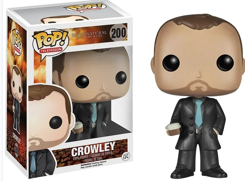 Funko POP Supernatural Bobby Singer 305 Bloody Sam 93 Dean 94 Castiel 95 Crowley 200 VINYL Figure Exclusive Limited Model Toys