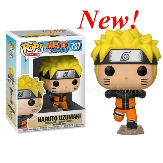 2024 New Funko Pop!!! Running Narutos Uzumaki #727 Vinyl Action Figure Toys Dolls Collection Christmas Gifts For Gifts