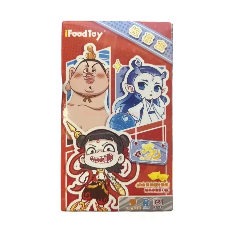 Ne Zha Fights the Sea 2 Series Blind Box Toys Ornament Nezha Ao Beng Cartoon Action Figure Birthday Gift Desktop Decoration