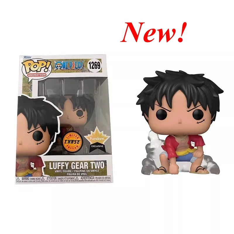 NEW FUNKO POP ONE PIECE series Toy Whitebeard 1270 limited Gol D. Roger 1274 Eustass Kid 1287 Model Action Figure Toys for Gifts