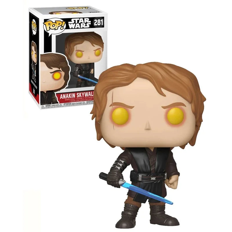 FUNKO POP
 NEW Arrival Anakin Skywalker #281 Dark Action Figure Anime Model Pvc Collection Toys For children Gifts