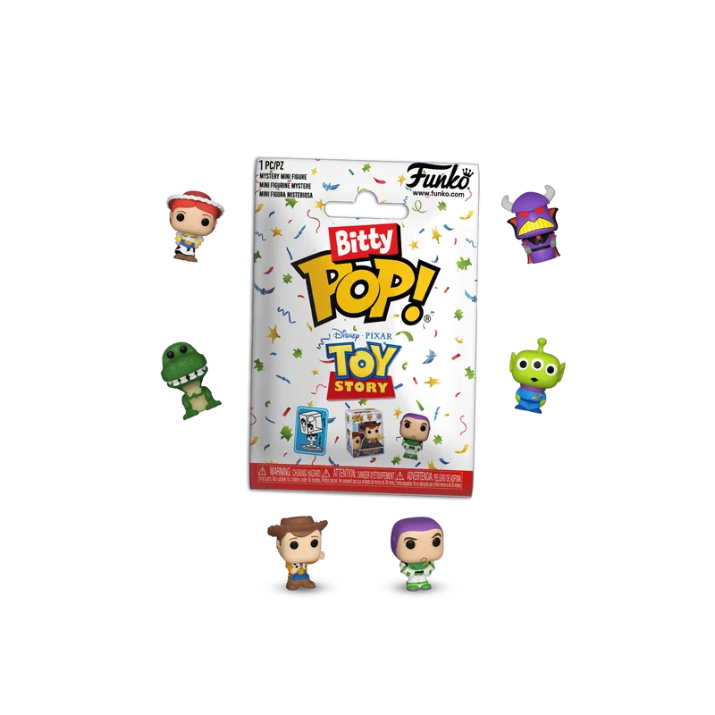 Funko Bitty Pop Mini-Size Toy Story Star Wars Mandalorian Gifts Toy Model Anime Figures Collect Ornaments