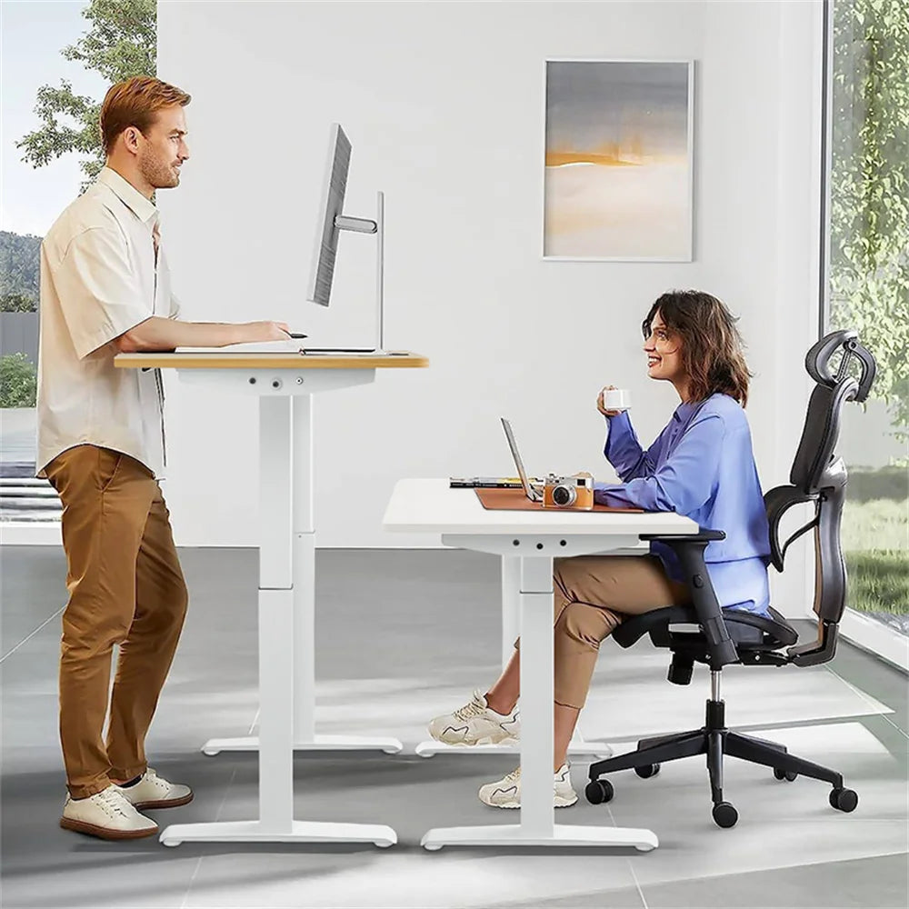 Height Adjustable Desk Dual Motor Standing Computer Desk Intelligent Electric Lifting Table Standing Desk Sit Desk Home Office