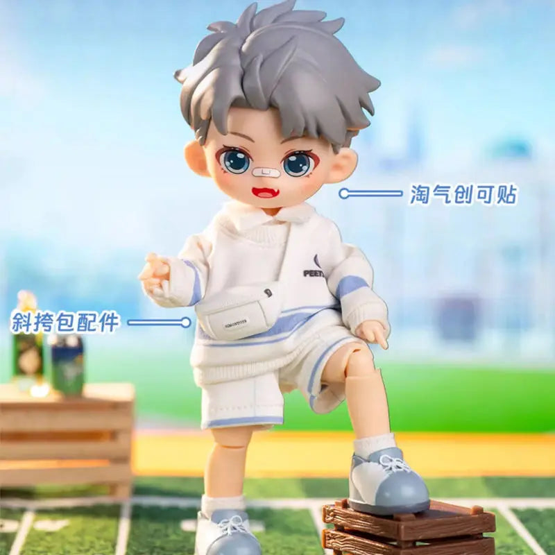 Blind Box 1/12 Bjd PEETSOON Male Classmate Series Mystery Box Obtisu1 Dolls Kawaii Cute Action Anime Figure Toys Gift