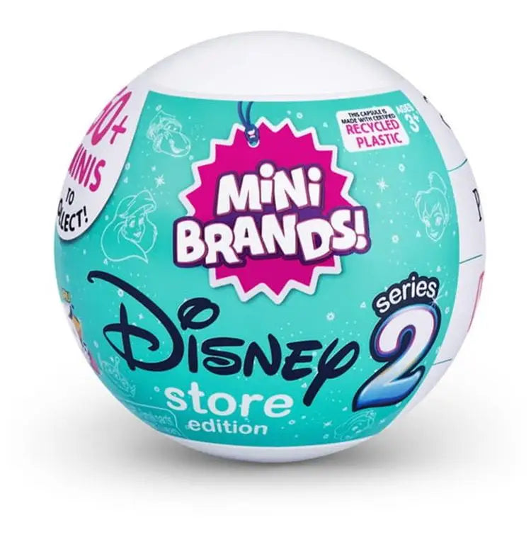 Mini Brands Supermarket Shopping Scene Toy Ball Mystery Blind Box Disney Princess IronMaln Spiderman Collectible Toys