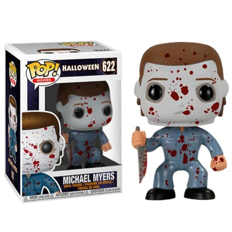 New Funko Pop Jason 01 Limit Voorhees Freddy 02 Glows 03 Michael Myers 622 202 Jason 361 611 Freddy&jason 2 Action Figure Toys