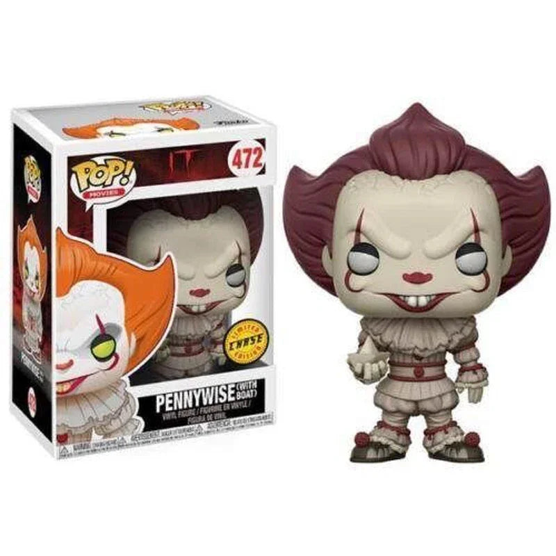 FUNKO POP Pennywise 472# Limited Figure Model Toys for Children Christmas Birthday Gifts