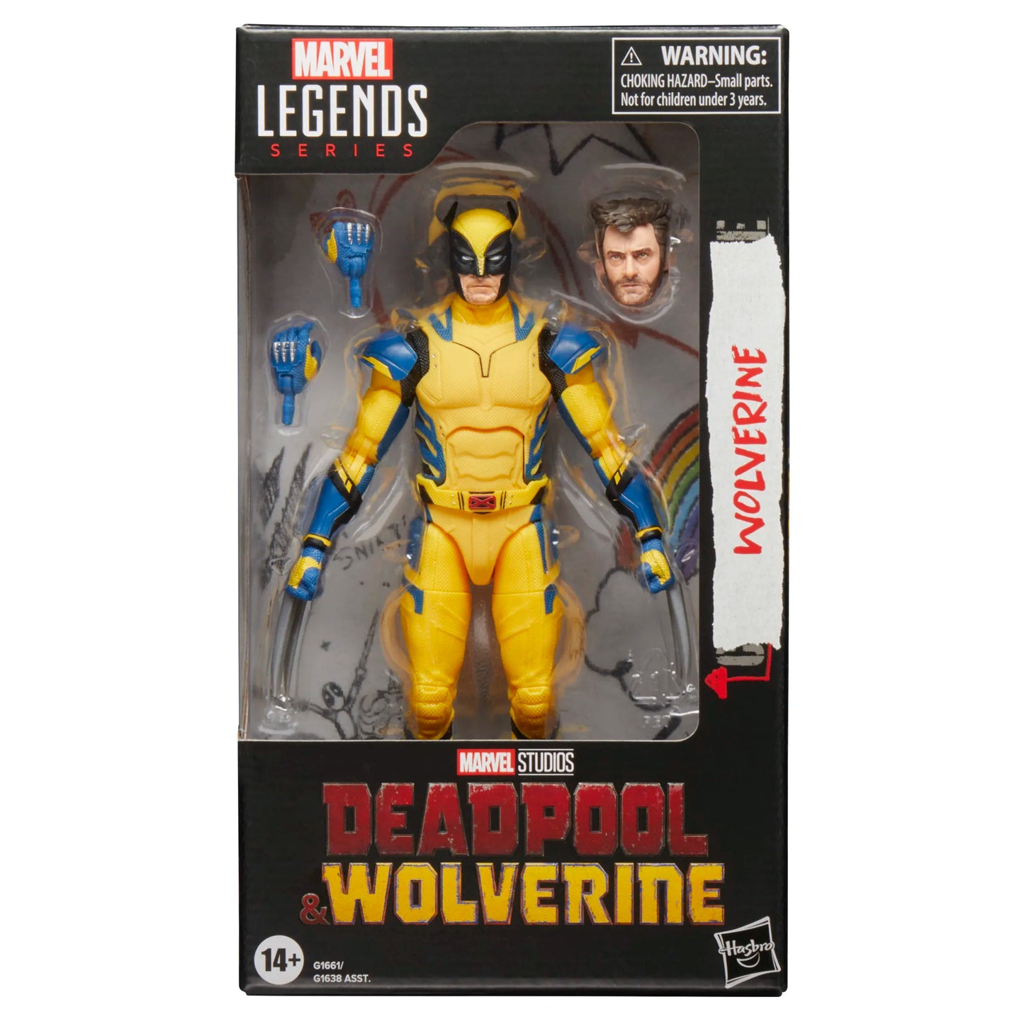 Deadpool & Wolverine Action Figure X-Men Joint Movable New Mutants Wilson Comics Wade Joint Movable Model Movie Toys for Kids