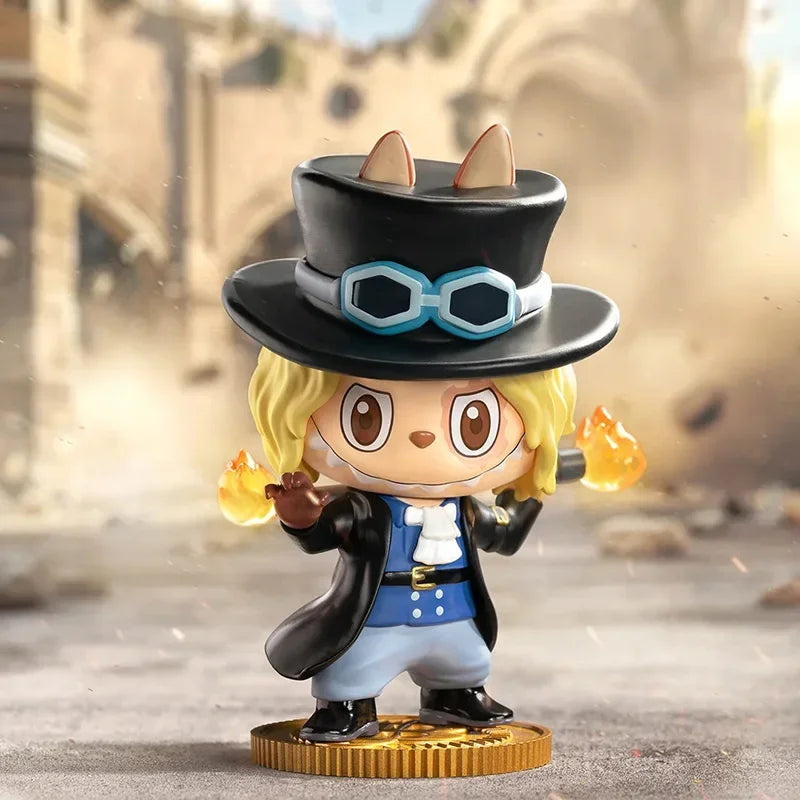 Original Labubu One Piece Series Blind Box Mystery Box Guess Bag Toys Doll Cute Anime Figure Desktop Ornament Collection Custom