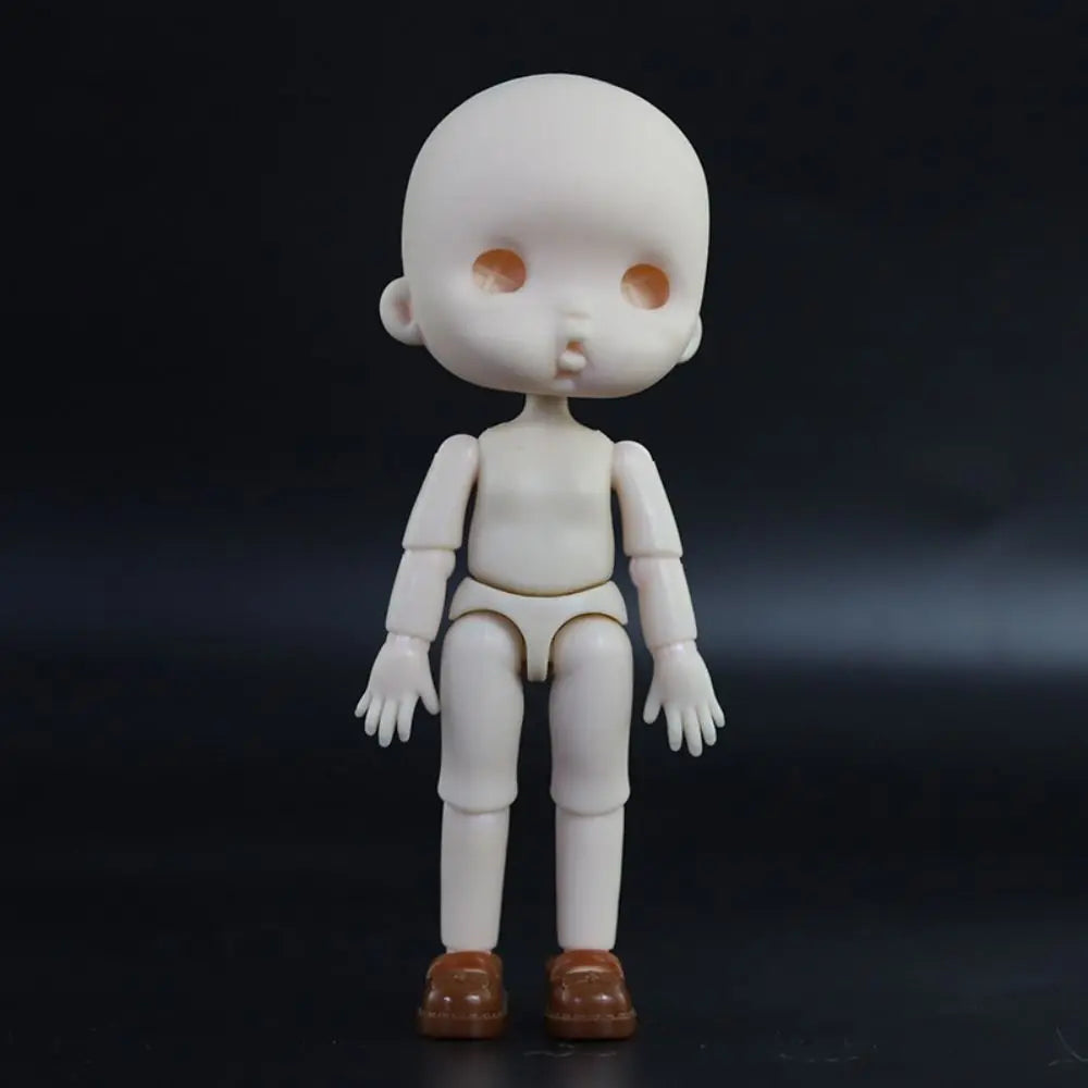 OB11 Body Doll Girl Dolls Dolls Accessories Movable Joints Doll BJD Semi-finished Toys Expression Girl Nude Nude Body Doll