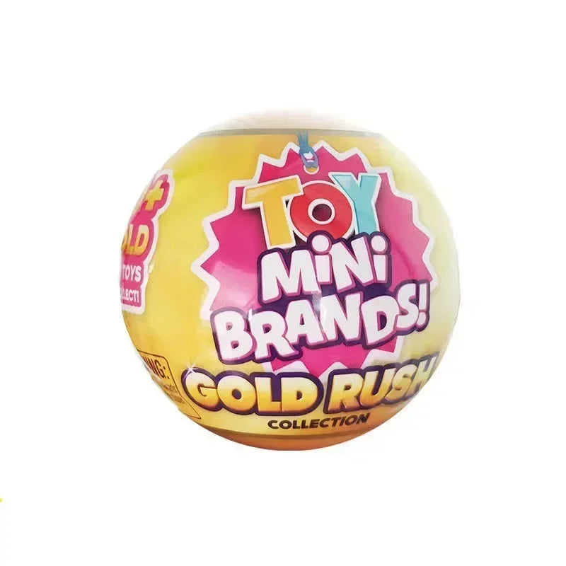 Mini Brands Supermarket Shopping Scene Toy Ball Mystery Blind Box Disney Princess IronMaln Spiderman Collectible Toys