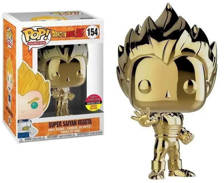 Funko POP Dragon Ball SUPER SAIYAN VEGETA 154# MAJIN VEGETA 862 445 VEGETA 669 676 758 10 814 156 713 Vinyl Figure Model Toys