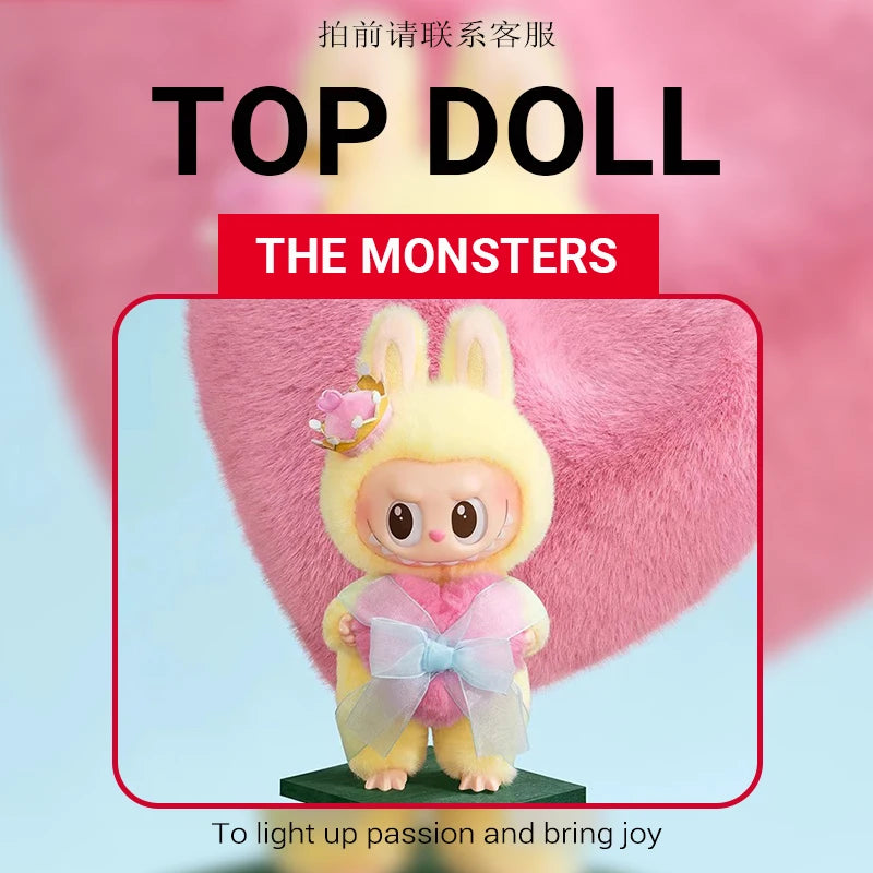 Pop Mart Genuine The Monsters Labubu Let'S Checkmate Series Action Figure Cute Trendy Queen Vinyl Face Dolls Collection Gift