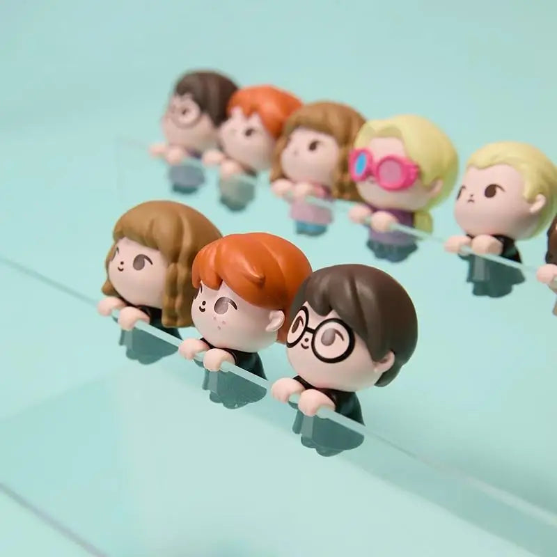 Miniso Harry Potter Mini Bean Blind Bag Lying Posture Cute Desktop Ornament Anime Figure Doll Model Cartoon Decor Cute Toys Gift