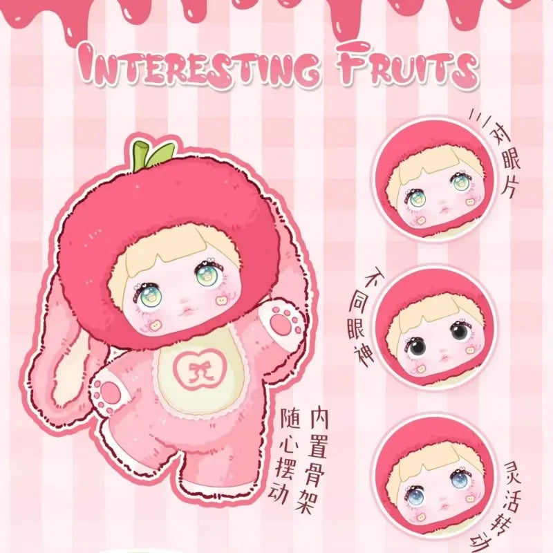 Nommi Fruits Interesting Series Blind Box Toys Vinyl Face Kawaii Anime Action Figure Guess Bag Surprise Gifts Mystery Cute Dolls