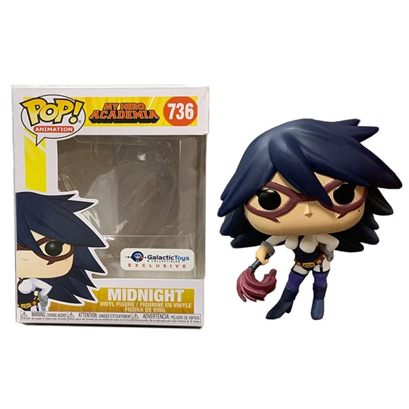 NEW Arrival Funko My Hero Academia Midnight #736 10cm PVC Action Toy Figures Collectible Model Toys with original box