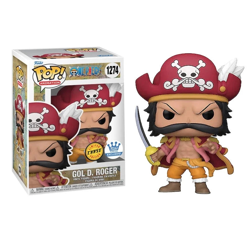 NEW FUNKO POP ONE PIECE series Toy Whitebeard 1270 limited Gol D. Roger 1274 Eustass Kid 1287 Model Action Figure Toys for Gifts