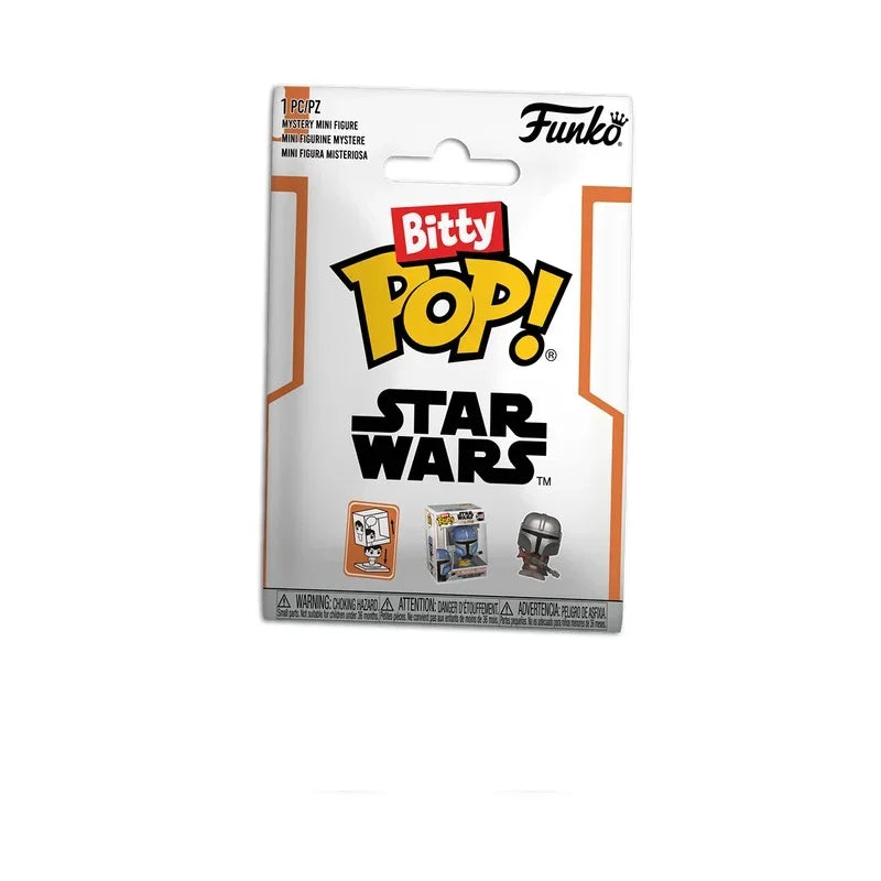 Funko Bitty Pop Blind Box Toy Disney Animation Star Wars The Mandalorian Minion Toy Story Anime Figure Peripheral Decor Toy Gift