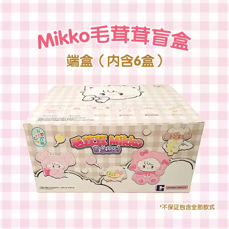 Mikko Fluffy Series Plush Blind Box Anime Figures Pendant Kawaii Cartoon Creative Mystery Box Collection Doll Girl Surprise Gift