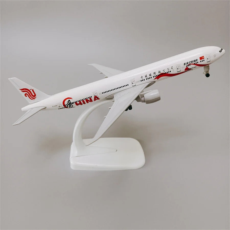 19cm Alloy Metal Air China Airlines Love Boeing 777 B777 Airways Diecast Airplane Model Plane Model Aircraft w Landing Gears