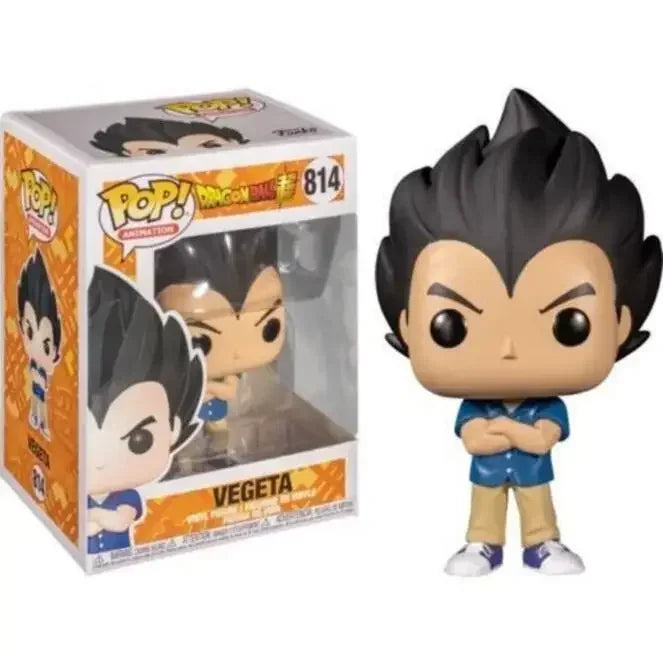 Funko POP Dragon Ball SUPER SAIYAN VEGETA 154# MAJIN VEGETA 862 445 VEGETA 669 676 758 10 814 156 713 Vinyl Figure Model Toys