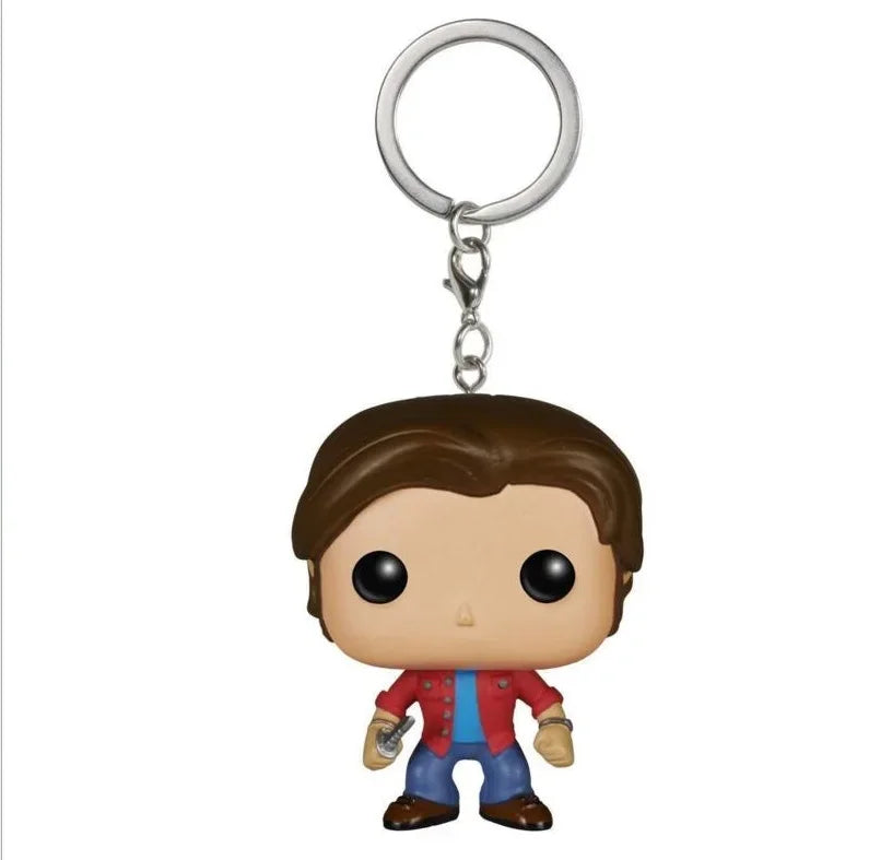 FUNKO Keychains all Albuses Dumbledorer Ron Granger Dobby LORD VOLDEMORT Vinyl Action Figure Toys Bobble Head Keychain