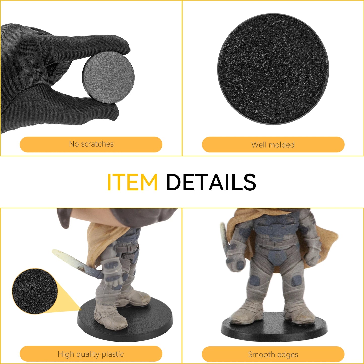 Display Bases Stand Fit For Funko POP Figurine Action Figure Toys 40mm Games Models nano glue dots Children Gift Ideas