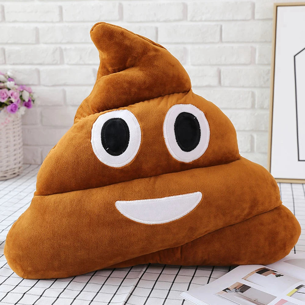 Many  Size Poo Expression Plush Toys Friends Funny  Freative Poo Funny Doll Send Friends Children Birthday Christmas Gift