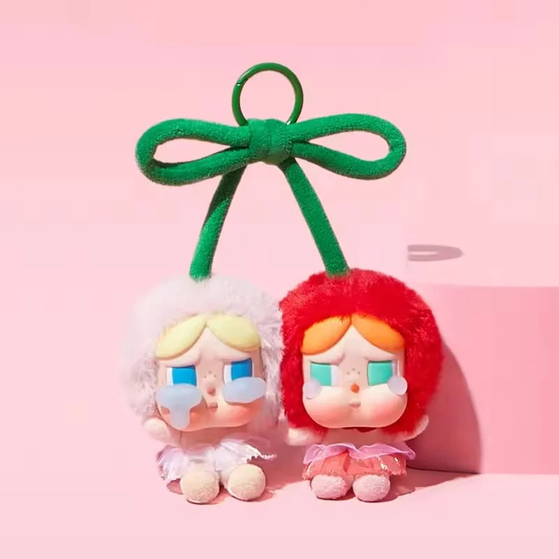 Genuine Crybaby Crying For Love Series Vinyl Face Doll Hanging Card Cute Love You Cherry Much Figures Keychain Pendant Gift