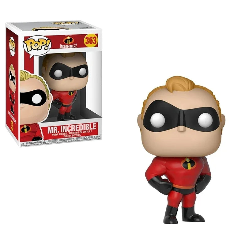 Funko Pop Incredibles 2 #363 #364#365 Jack-jack #367 Screensliver #369 Figures Toys Vinyl Doll Collection Model for Gift