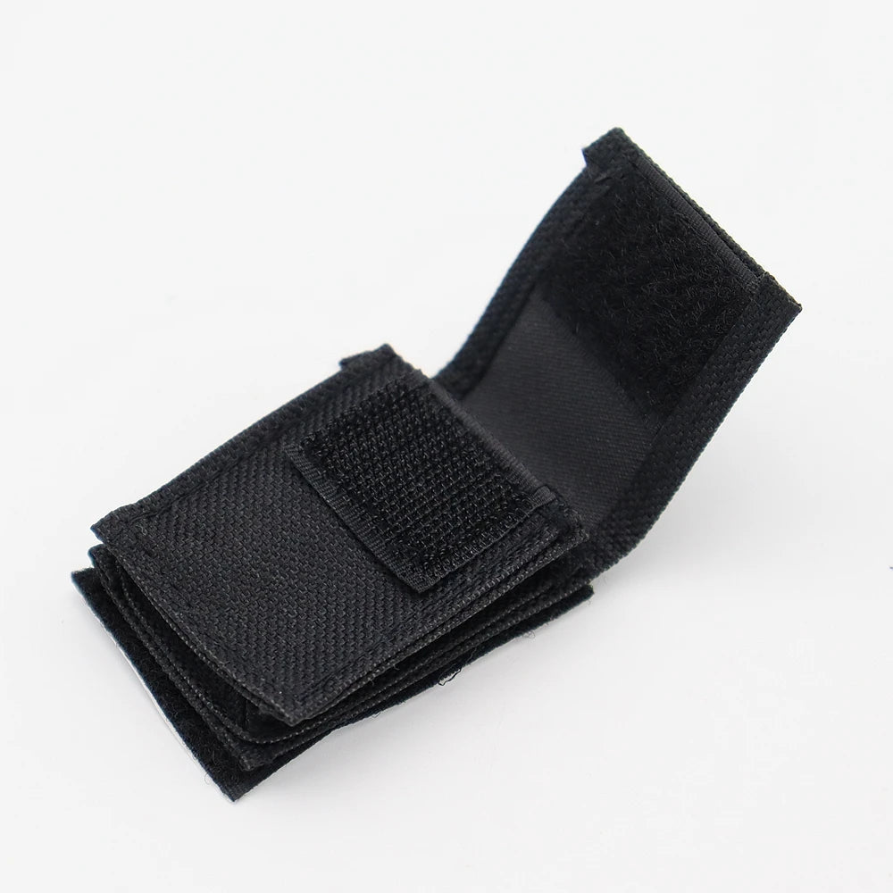 1pcs Guitar Battery Bag Nylon Cloth Bag 9V Bass Battery Box Battery compartment for Active Pickup Guitar Accessories