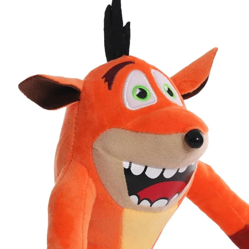 26cm Crash Bandicoot Plush Stuffed Toys Crazy Trilogy Series Anime Figure Dolls Kawaii Children's Birthday Christmas Gifts Decor