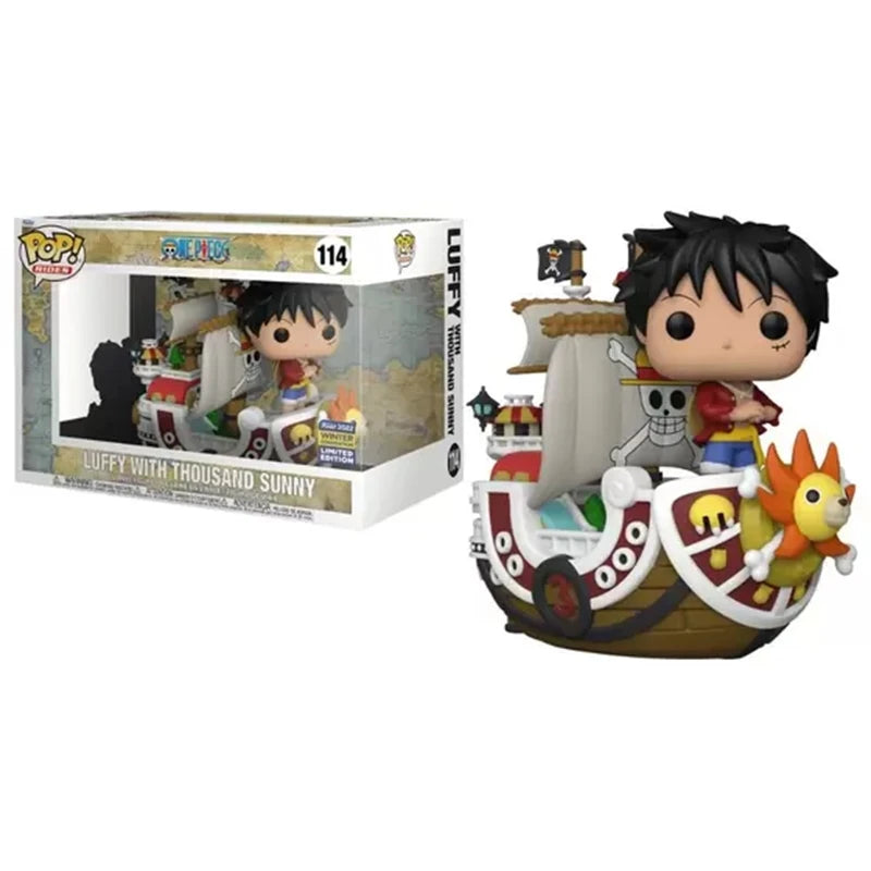 NEW FUNKO POP ONE PIECE series Toy Whitebeard 1270 limited Gol D. Roger 1274 Eustass Kid 1287 Model Action Figure Toys for Gifts