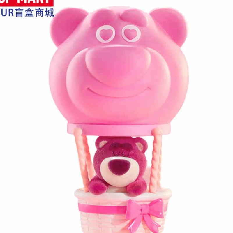 Disney Pixar Lotso Strawberry Bear Fantastic Dating Series Blind Box Tide Play Action  Figures Kawaii Doll Ornament Trendy Gift