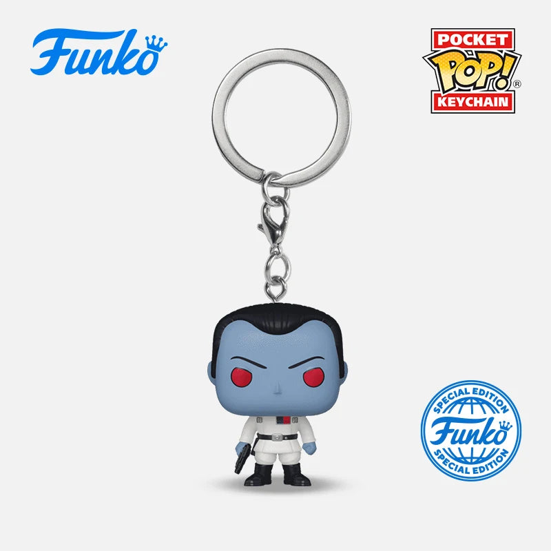 Funko POP Star Wars Ahsoka Grand Admiral Thrawn Anime Fiugure Model Pendant Toys Collect Ornaments Kids Gifts