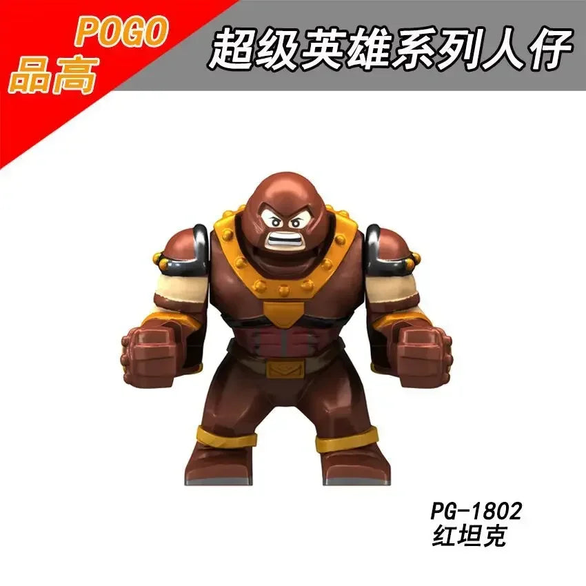 Building Blocks Marvel Superhero Action Figure Venom Thanos Iron Man Children's Combination Building Blocks Toy Birthday Gift