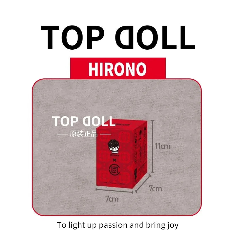 Hirono×Clot Series New Genuine Anime Figures Limited Edition Hirono Yin-Yang Collectible Toys Christmas Decoration Toy Gifts