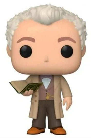 New Arrival Funko Pop! Good Omens Aziraphale Con Libro #1077 Crowley #1078 Vinyl Action Figures Toys for Birthday Best Gift